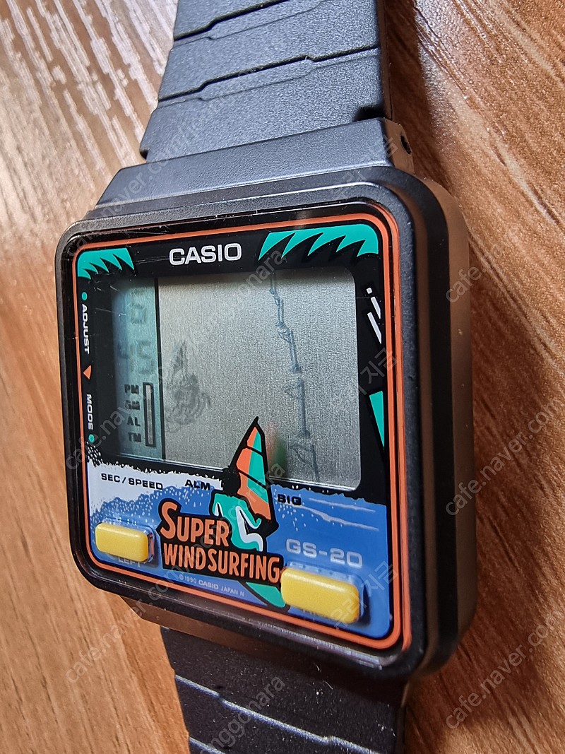 빈티지 카시오 게임시계 gs20 윈드서핑 새제품 중고나라 안심되는 - Main Image