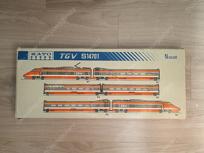 KATO TGV S14701 6両セット KATO French Railroad TGV S14701 N Scale Bullet Train Japan Used | eBay