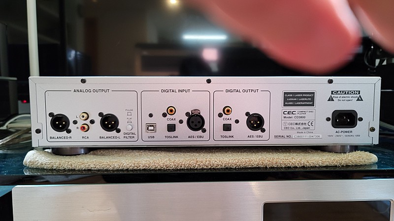 ★名機★　CEC CD3800 DAC兼用