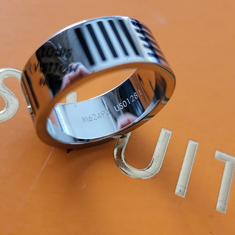 Louis Vuitton Damier black ring (M62493)