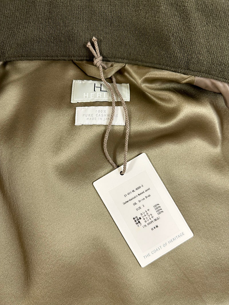 헤릴 Herill / Cashmere backsatin Weekend Jacket / 3 | 중고나라